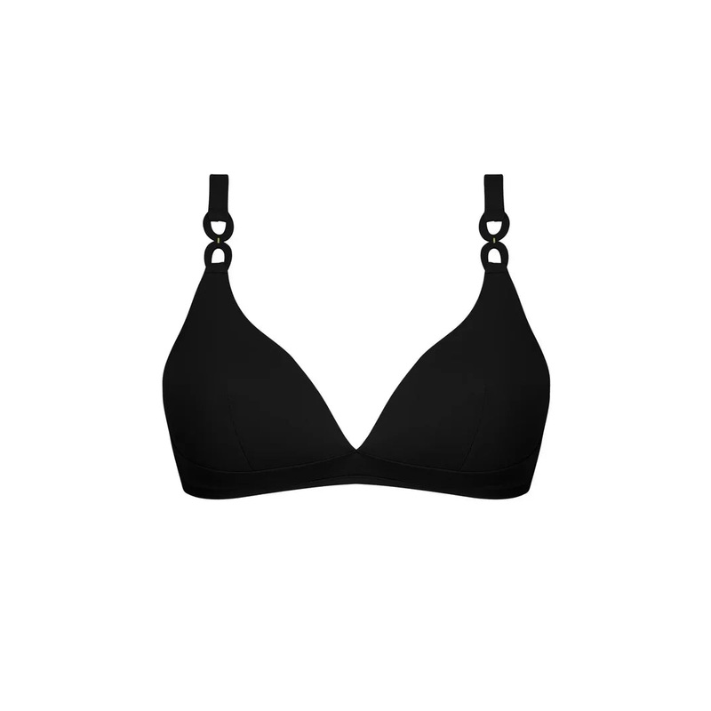 Lise Charmel Swimwear - Grace Infinie Wireless Padded Triangle Bikini Noir