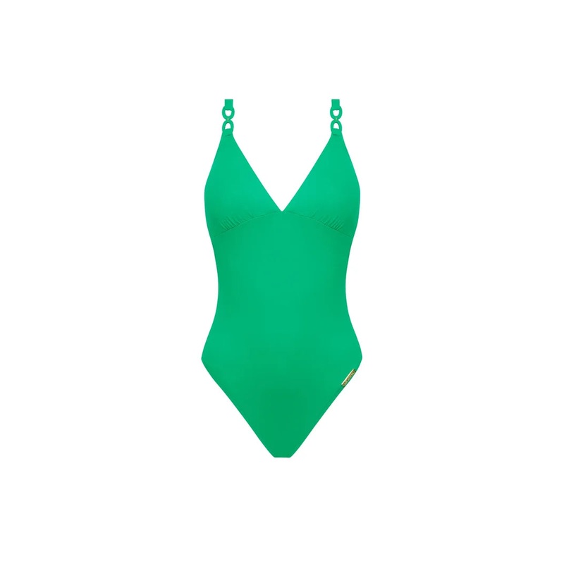 Lise Charmel Swimwear - Grace Infinie Wireless Swimsuit Emeraude Infini