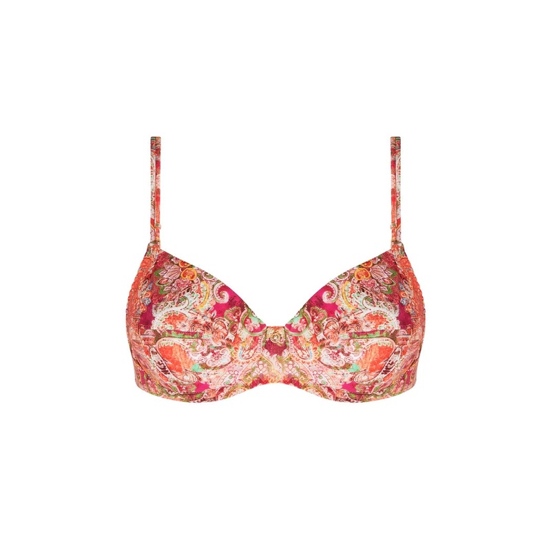 Antigel By Lise Charmel - Cachemire En Fete 3 Parts Full Cup Bra Orange Multico