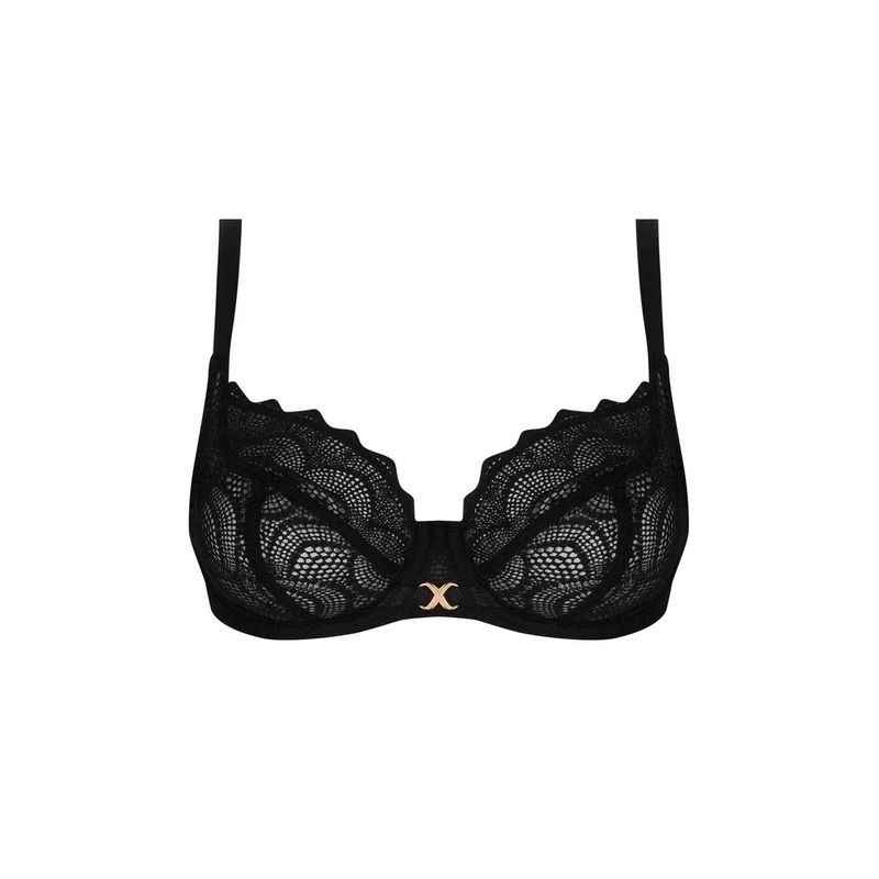 Antigel By Lise Charmel - Sexy Boheme 3/4 Cup Balconette Noir