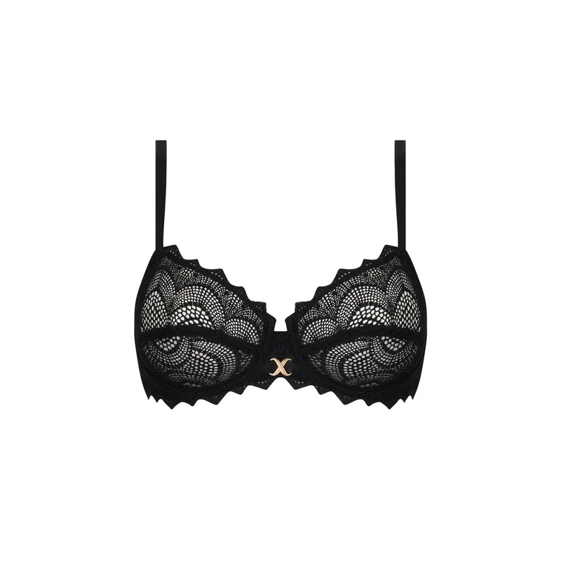 Antigel By Lise Charmel - Sexy Boheme Full Cup Bra Noir