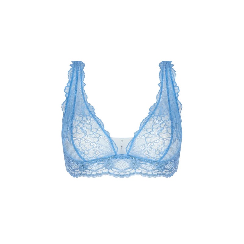 Lise Charmel - Sublime En Dentelle Non-Wired Triangle Bra Azur Sublime