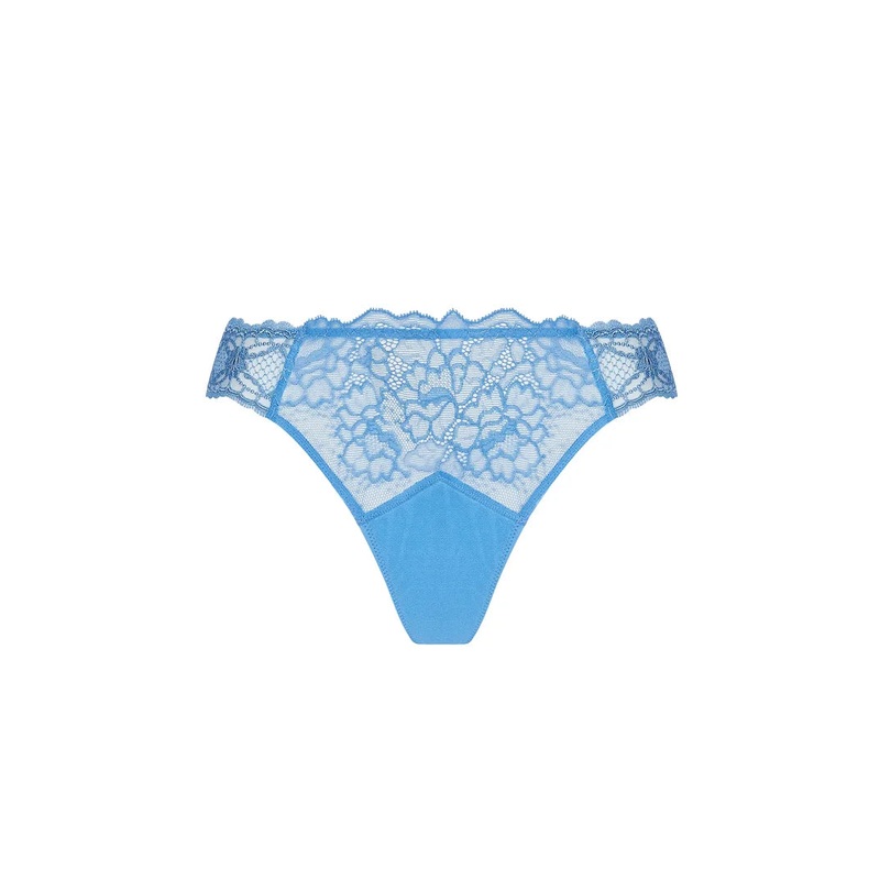 Lise Charmel - Sublime En Dentelle Thong Azur Sublime