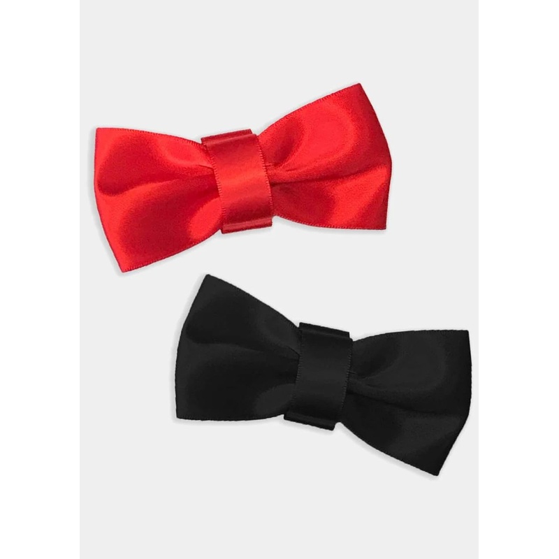 Magic - Pretty Back Bow (2-Pack) Black & Red