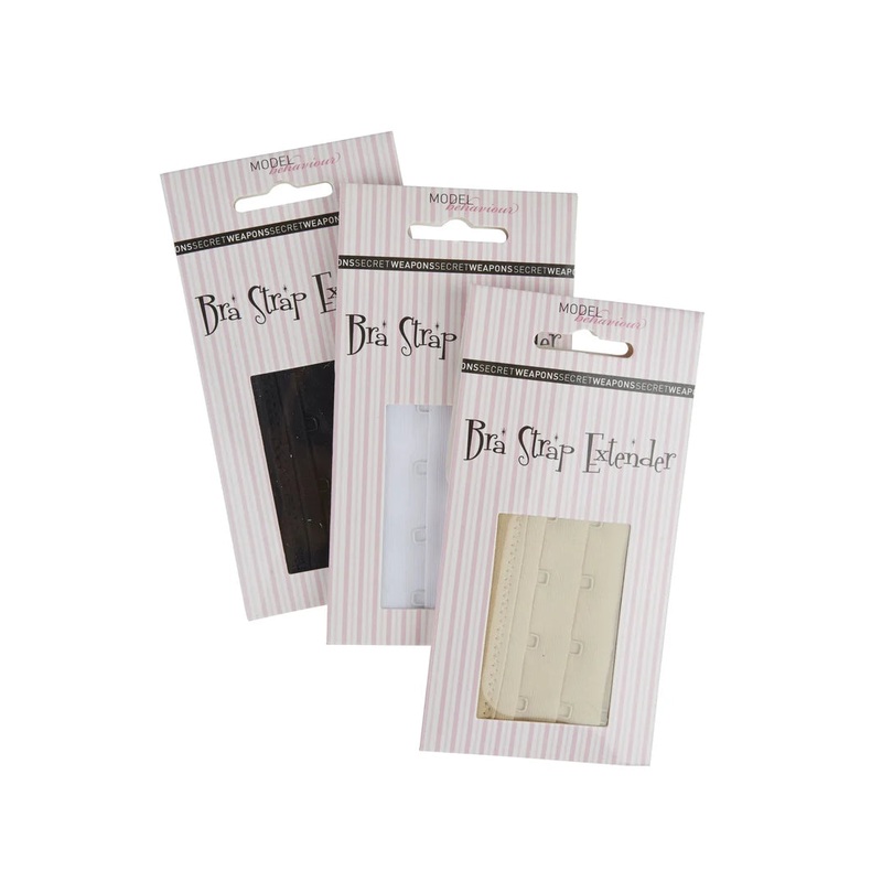 Secret Weapons - Bra Bits Bra Extenders 4 Hook White