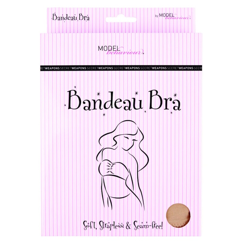 Secret Weapons - Simply Shapely Bandeau Bra Nude