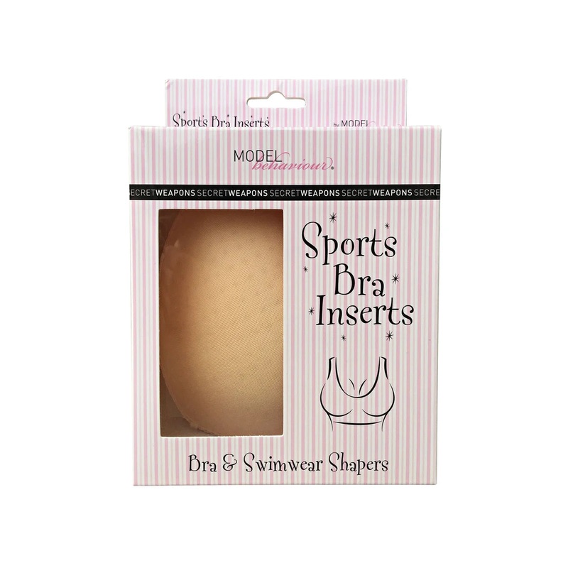 Secret Weapons - Va Va Voom Cleavage Sports Bra Inserts Nude