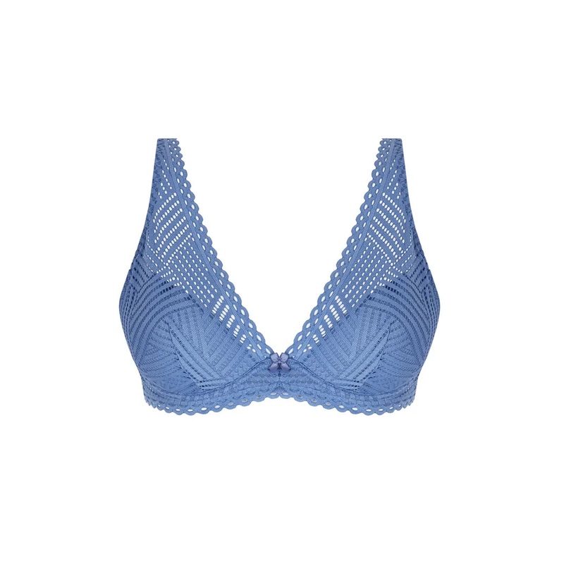 Antigel By Lise Charmel - Tressage Graphic Light Padded Bra Tressage Denim