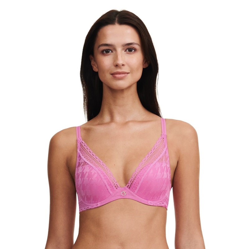 Chantelle - Impression Plunge T-Shirt Bra Rosebud