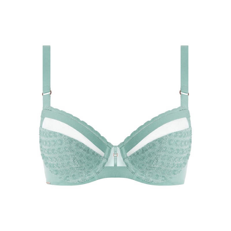 Chantelle - Monogram Covering Underwired Bra Trellis Green