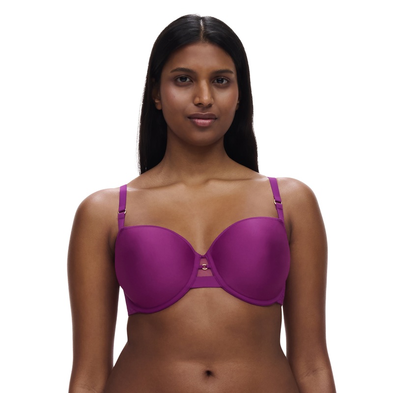 Chantelle - Monogram Half-Cup Memory Bra Ultraviolet
