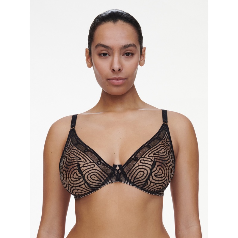 Chantelle - Vibrate Underwired Bra Black / Nude