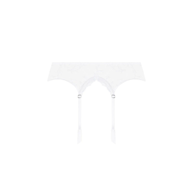 Lise Charmel - Source Beaute Suspender Belt Blanc