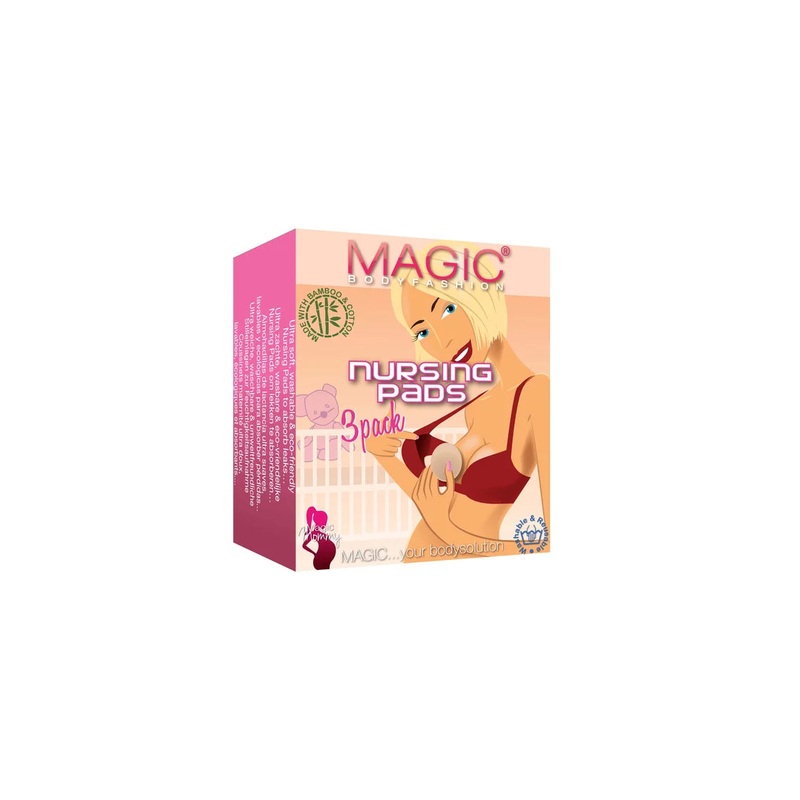 Magic - Nursing Pads (3-Pack) Black-White-Latte