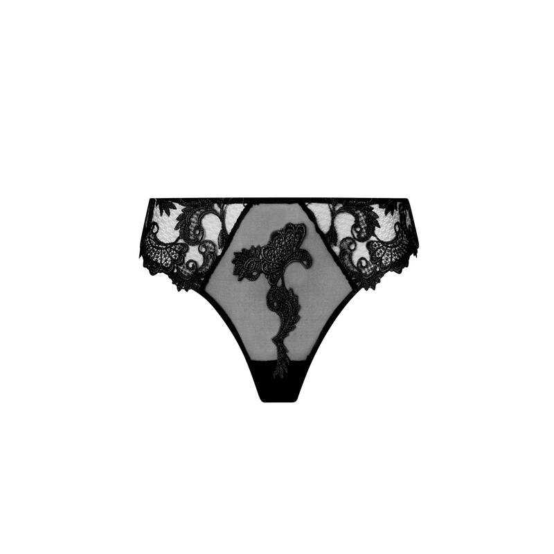 Lise Charmel - Dressing Floral Italian Brief Noir