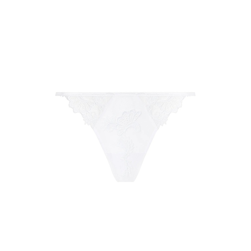 Lise Charmel - Dressing Floral Sexy String Blanc