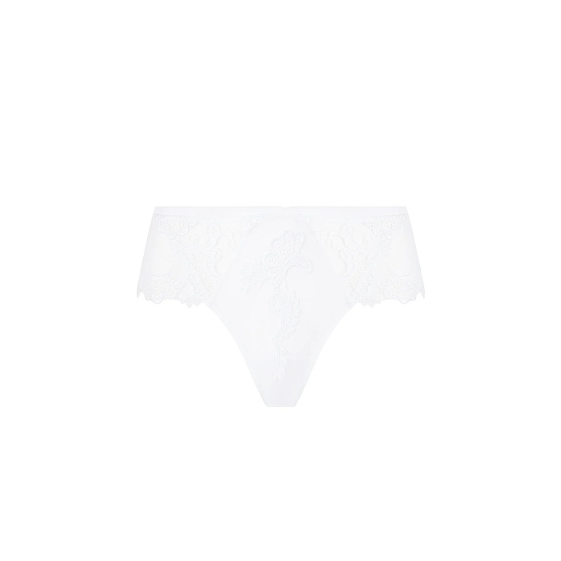 Lise Charmel - Dressing Floral Shorty Blanc
