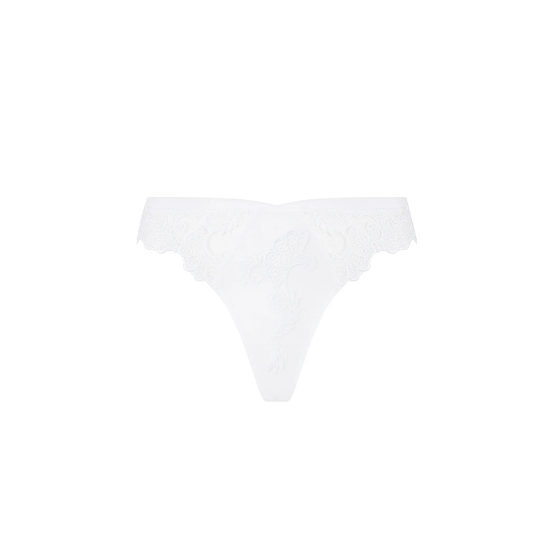 Lise Charmel - Dressing Floral Thong Blanc