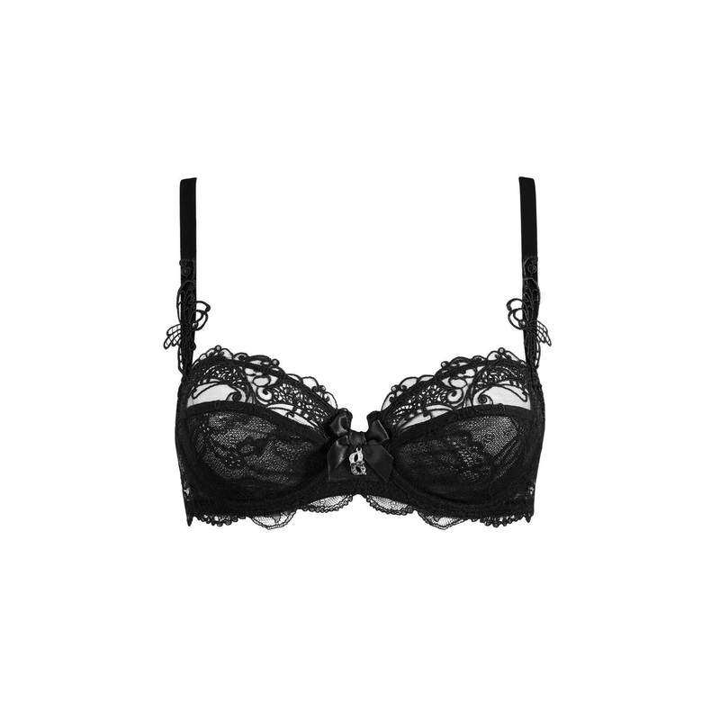 Lise Charmel - Soir De Venise Half Cup Bra Noir Diamant