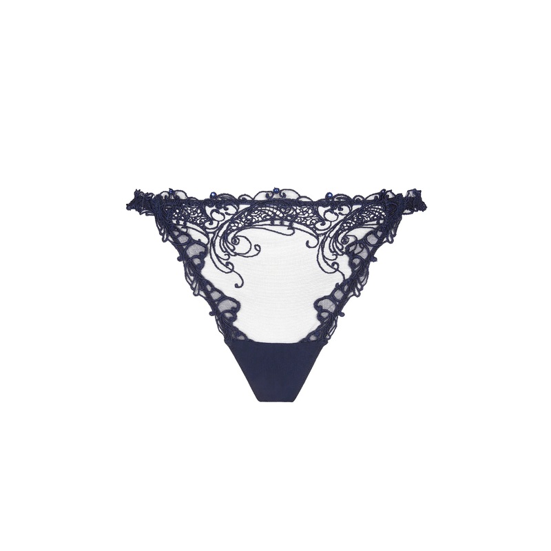 Lise Charmel - Soir De Venise Sexy String Bleu Venise