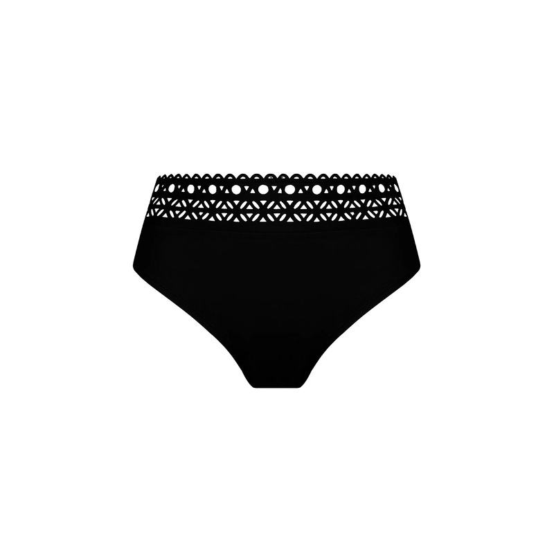 Lise Charmel Swimwear - Ajourage Couture High Waist Bikini Bottom Noir