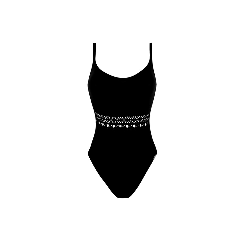 Lise Charmel Swimwear - Ajourage Couture Non Wire Swimsuit Noir