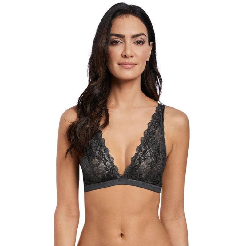 Wacoal - Lace Perfection Bralette Charcoal