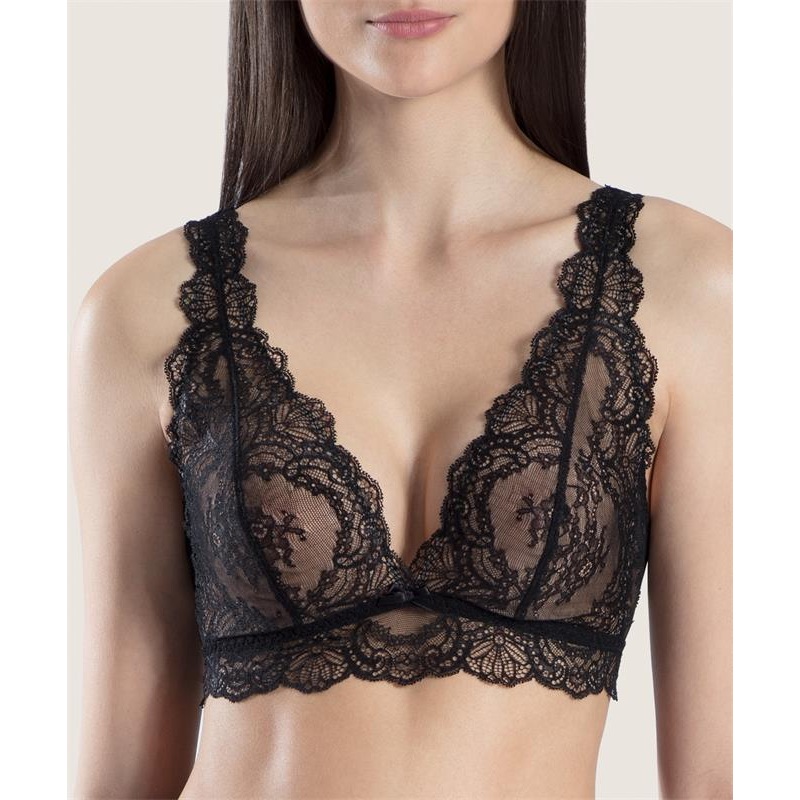 Aubade - Danse Des Sens Triangle Bralette Noir