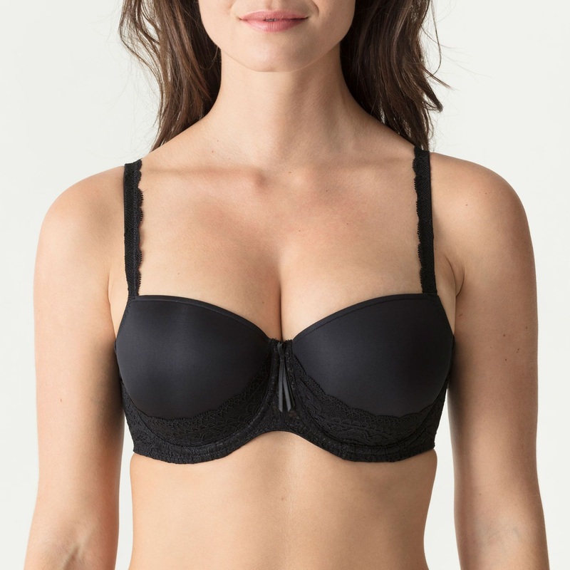 Primadonna Twist - I Do Padded Balcony Bra Black