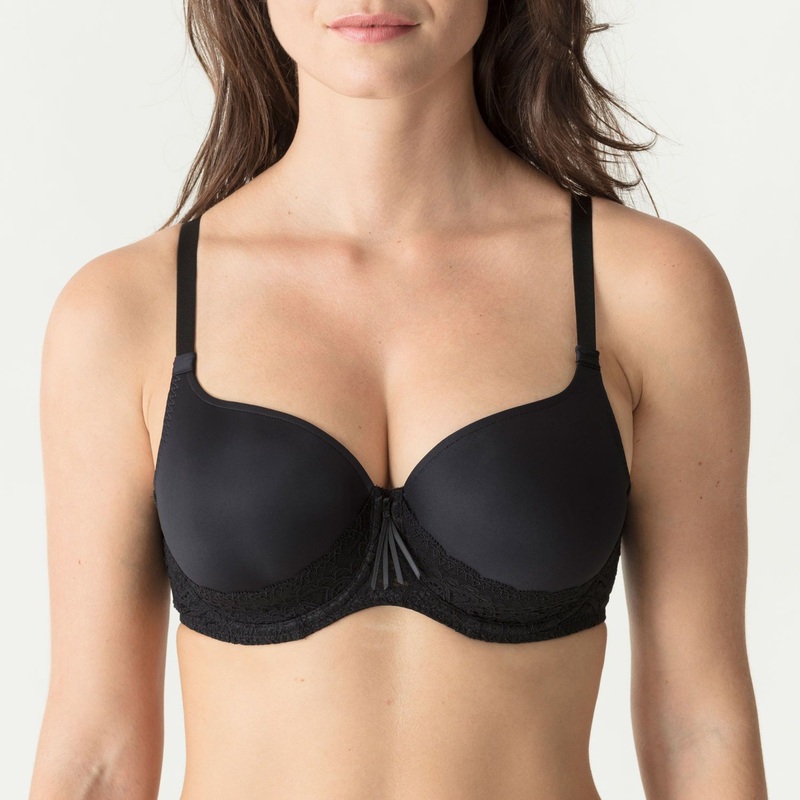 Primadonna Twist - I Do Padded Bra Heartshape Black