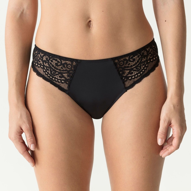 Primadonna Twist - I Do Thong Black