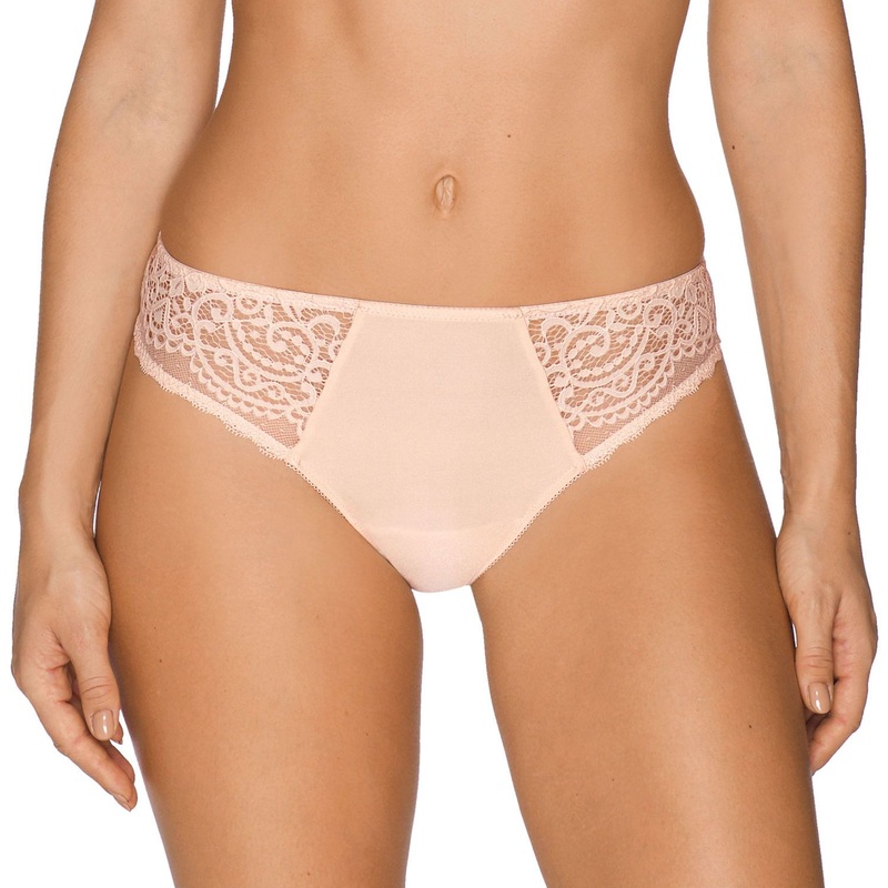 Primadonna Twist - I Do Thong Silky Tan