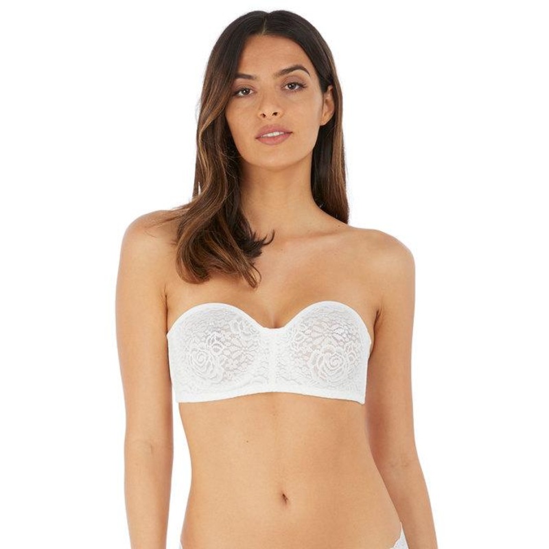 Wacoal - Halo Lace Strapless Bra Ivory