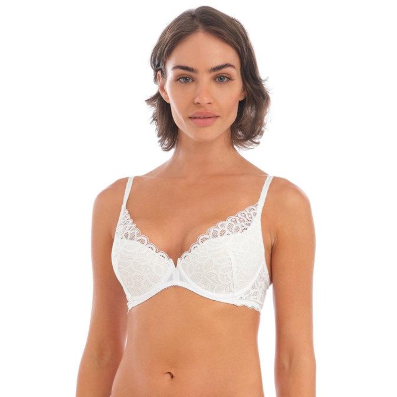 Wacoal - Raffine Underwired Plunge Bra White