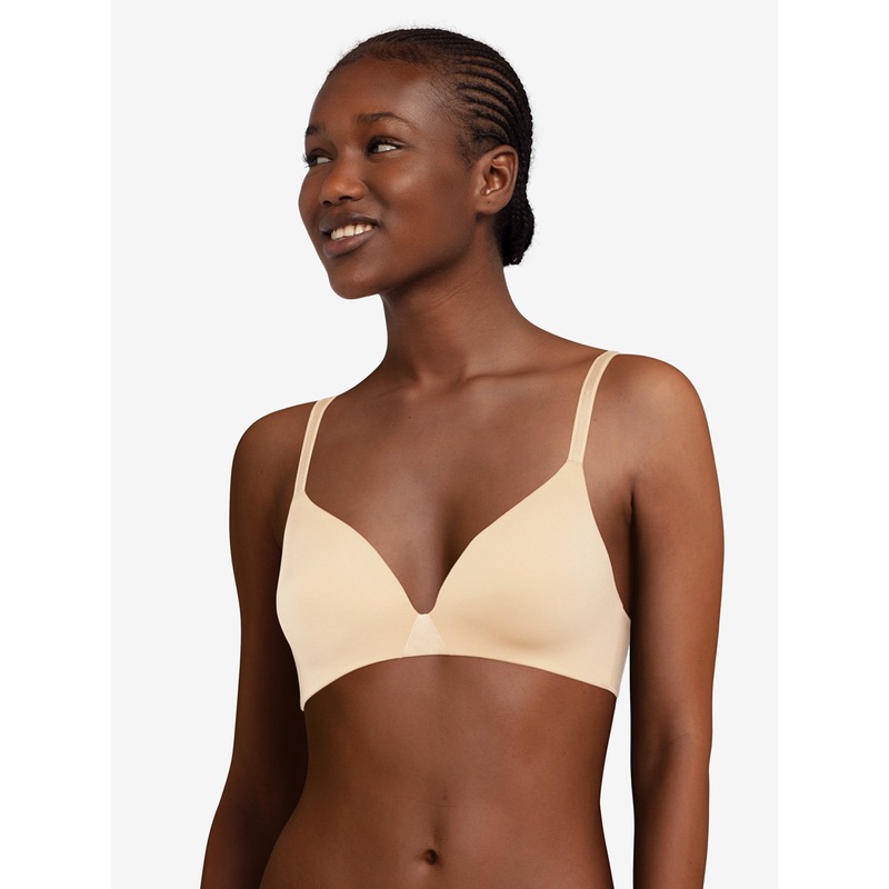 Chantelle - Essentiall Wirefree Triangle T-Shirt Bra Golden Beige