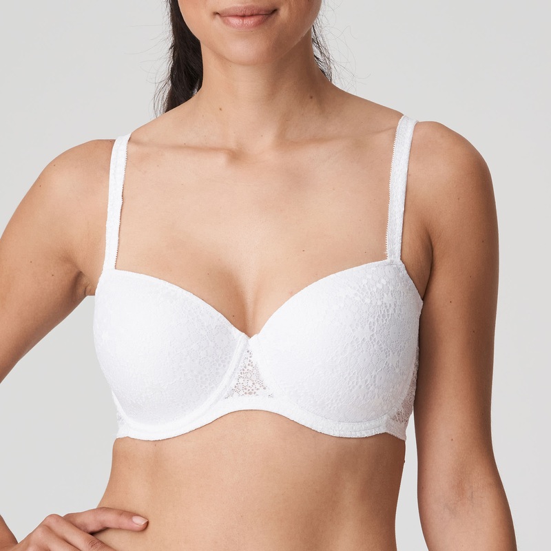 Primadonna Twist - Epirus Padded Bra Balcony White