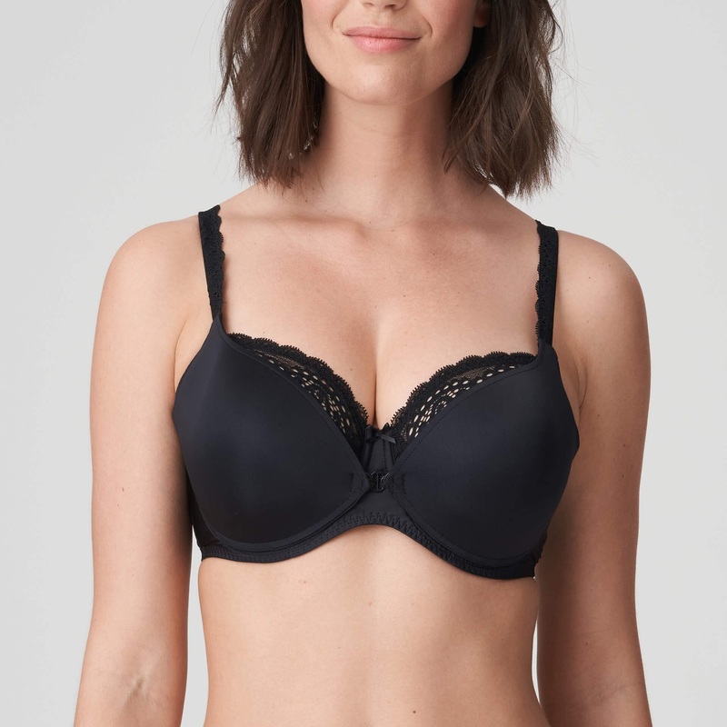 Primadonna Twist - I Do Padded Heart Shape Nursing Bra Black