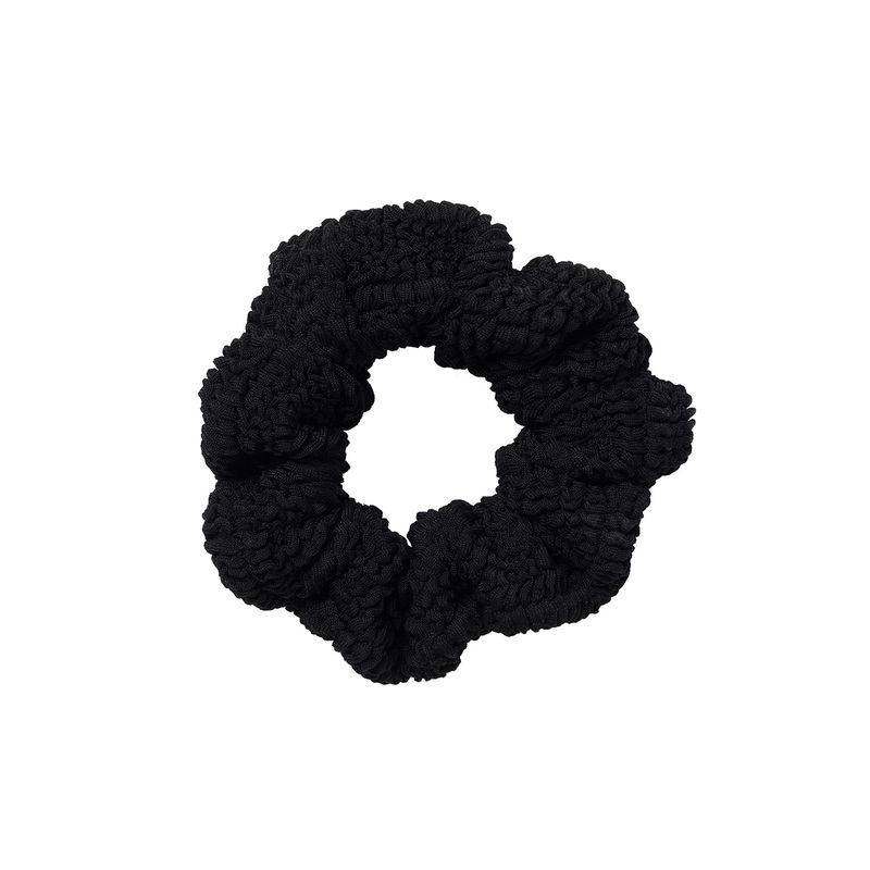 Hunza G Hair Scrunchie in Black