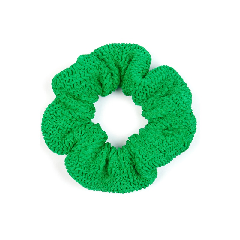 Hunza G Hair Scrunchie in Emerald