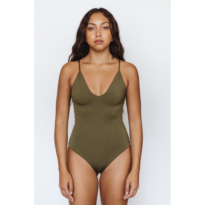 Mai Deluxe Everyday Bodysuit in Olive