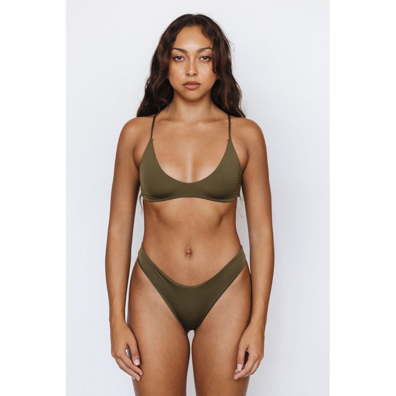 Mai Deluxe Everyday Top in Olive- Last One