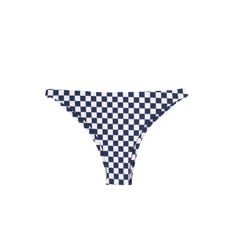 MIKOH Miyako 2 Bottom in Checkered Aquarium- Last One