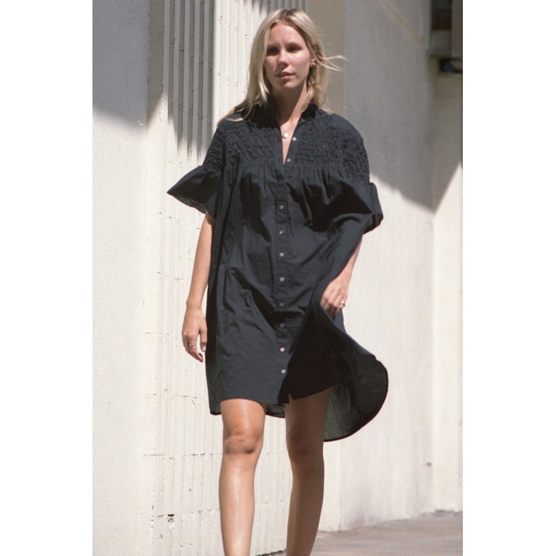 Olympia Etal Ireland Dress in Black Voile- Last One