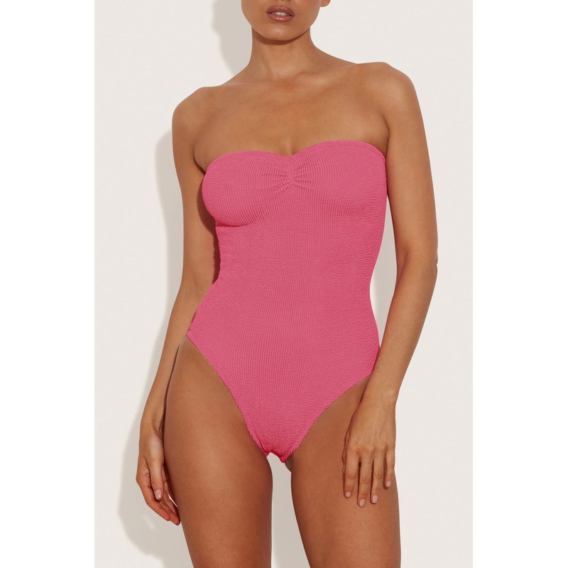 Hunza G Brooke One Piece in Candy Pink