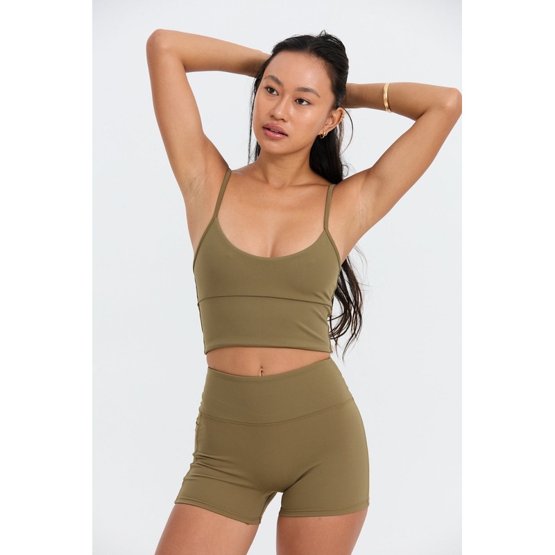 Benoa Active Tank in Khaki