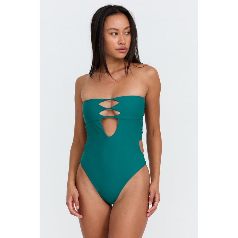 Benoa Swim India One Piece in Lagoon