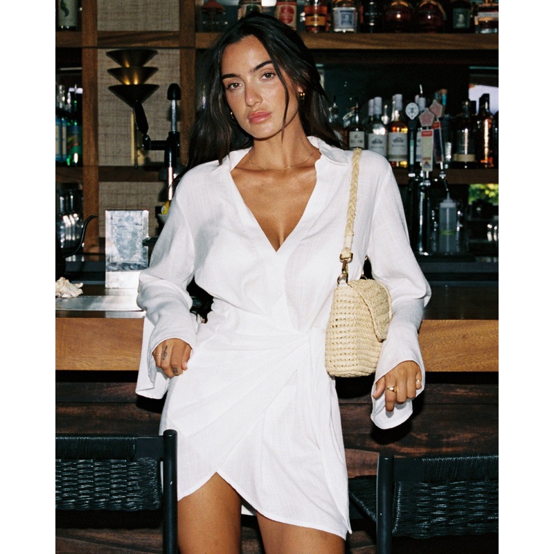Las Palmas Dress - Cream