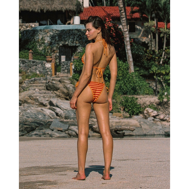 Levy Bikini Bottom - Sunset Stripe