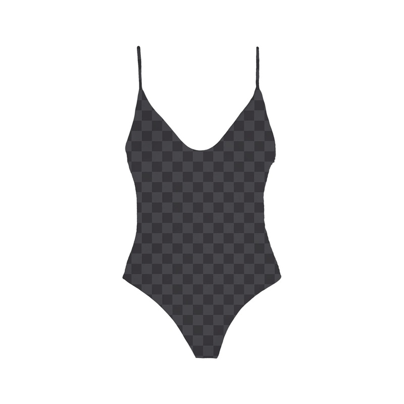 Mai Deluxe Everyday Bodysuit in Onyx Check