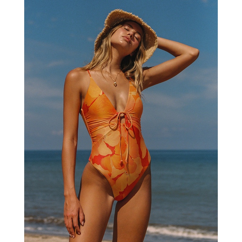 Piper One Piece Swimsuit - Native Poppies